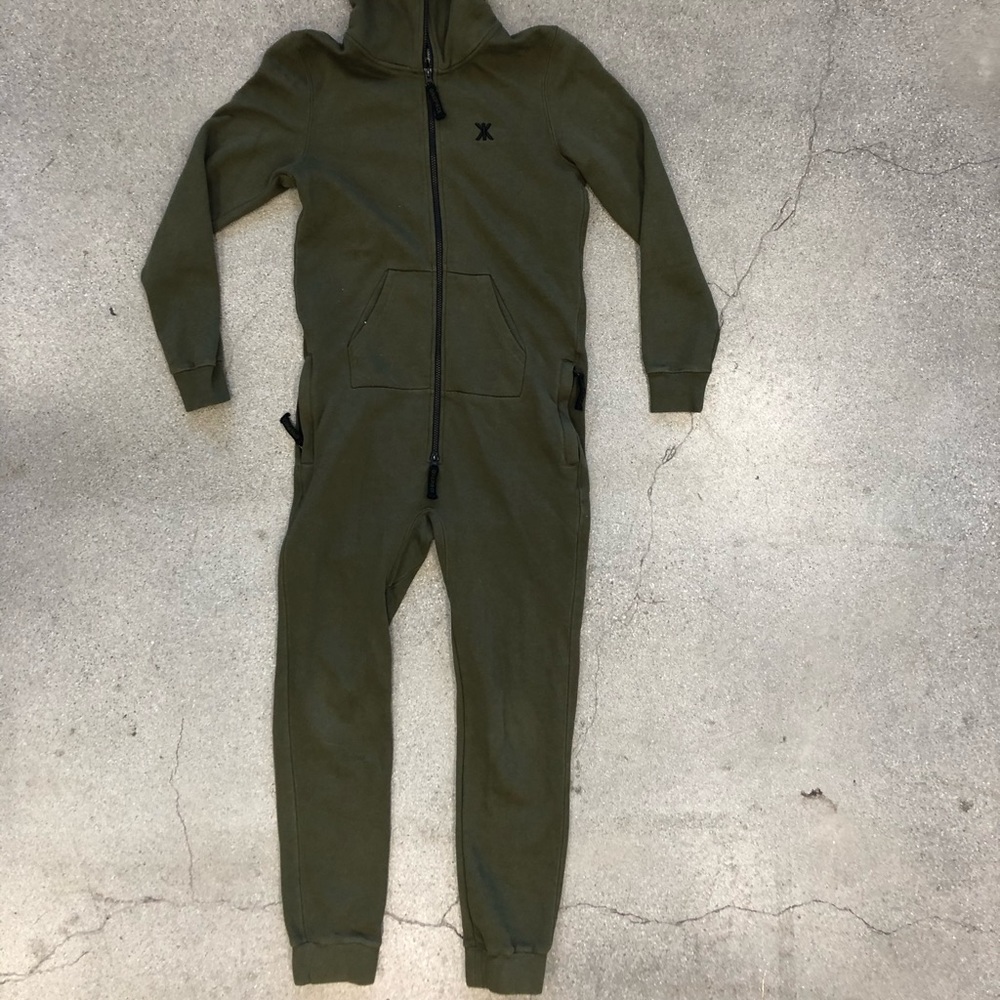 Onepiece Onsie Green Norwegian One Piece w/Hood
